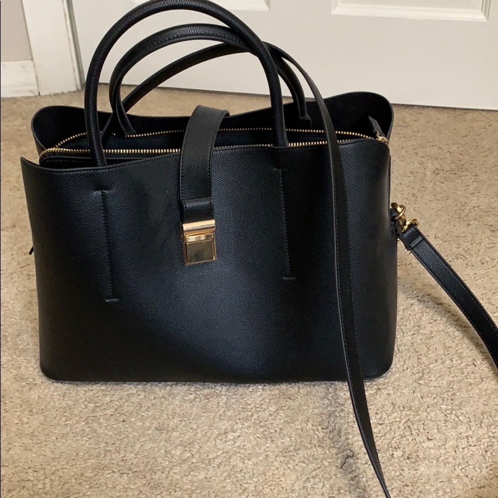 Black handbag